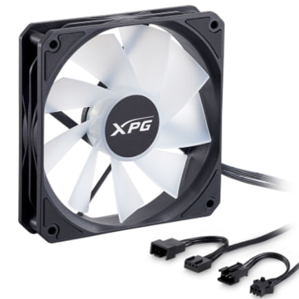 89733 - Kit 3 Ventiladores Thermaltake VENTO 120 ARGB PWM 120mm Negro