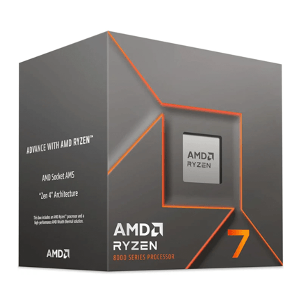 89222 - Procesador AMD Ryzen 7 8700F 4 1GHz 16MB 65W 8 Cores 16 Threads Socket AM5 sin Graficos con Disipador