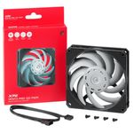 89725 - Ventilador XPG Vento PRO 120mm 2150RPM Negro Blanco