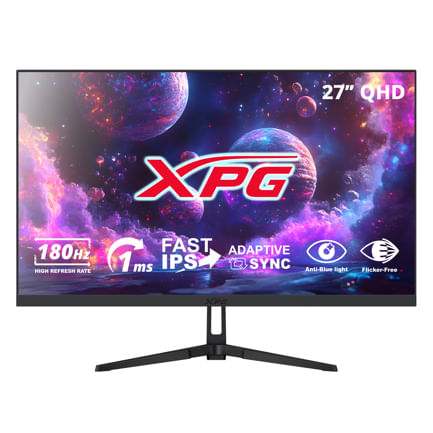89695 - Monitor XPG 27 " Plano Fast IPS 2560x1440 QHD 180hz Negro