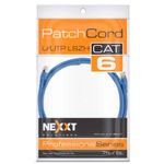 85477 - Cable de Conexion Nexxt Solutions U/UTP Cat6A 2 10 Mts LSZH (Compuesto sin Halogeno de Baja Toxicidad) Azul