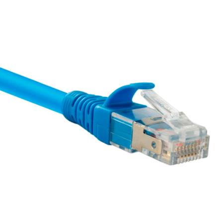 85476 - Cable de Conexion Nexxt Solutions U/UTP Cat6A 2 10 Mts LSZH (Compuesto sin Halogeno de Baja Toxicidad) Azul