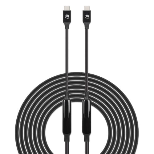 85644 - Cable USB-C  MANHATTAN V3 2 C-C  5 0M 10Gbps 60W