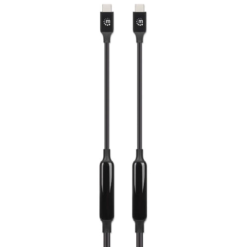 85642 - Cable USB-C  MANHATTAN V3 2 C-C  5 0M 10Gbps 60W