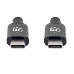 85643 - Cable USB-C  MANHATTAN V3 2 C-C  5 0M 10Gbps 60W