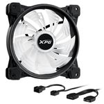 89727 - VVentilador XPG Hurricane 140mm ARGB PWM 140mm 1800RPM ARGB Negro Blanco