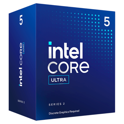 88977 - Procesador Intel Core Ultra 5 225F S-1851 4 90GHz 10 Nuc 20MB Sin Graficos Ultra Series 2 Arrow Lake