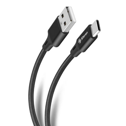 85817 - CABLE STEREN USB A USB C TIPO CORDON 1 9M