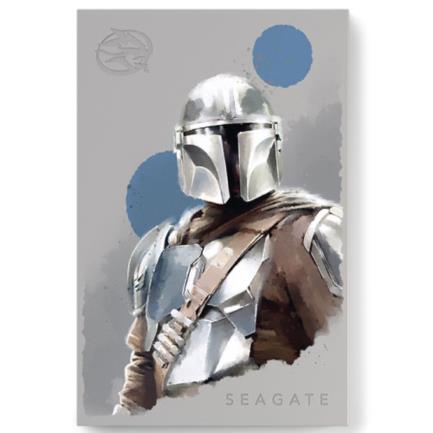 89188 - Disco Duro Externo (D90) Seagate FireCuda 2TB 2 5" USB 3 0 Edicion StarWars The Mandalorian RGB para PC MAC PS4/5 Xbox O