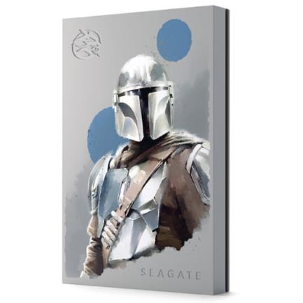 89189 - Disco Duro Externo (D90) Seagate FireCuda 2TB 2 5" USB 3 0 Edicion StarWars The Mandalorian RGB para PC MAC PS4/5 Xbox O