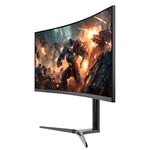 89373 - Monitor Acteck 34" Gaming Curvo VA 165Hz 1ms PIP+PBP F-Sync G-Sync HDR 2xHDMI 2 1+2xDP1 4+3 5mm RGB VESA75mm Ne
