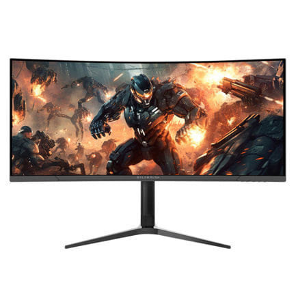 89368 - Monitor Acteck 34" Gaming Curvo VA 165Hz 1ms PIP+PBP F-Sync G-Sync HDR 2xHDMI 2 1+2xDP1 4+3 5mm RGB VESA75mm Ne