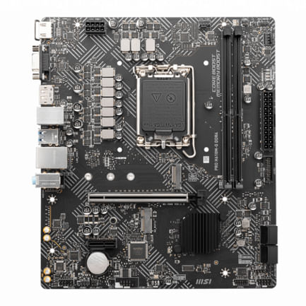 89486 - Tarjeta Madre MSI PRO H610M-G Micro-ATX LGA 1700 Intel H610 96GB DDR5 HDMI/DP para Intel