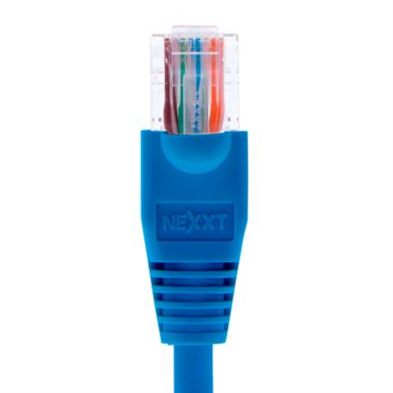 85440 - Cable de Conexión Red Nexxt Solutions Cat5e 100 MHz 3 05m 24 AWG Color Azul