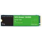89988 - SSD Interno Western Digital Green SN350 1TB M 2 2280 PCIe 3 0 NVMe Lect 2400/1850 MBs para PC y Lap