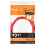 85457 - Cable de Conexión Red Nexxt Solutions Cat6 90cm UTP Multifilar con Revestimiento Tipo CM Color Rojo