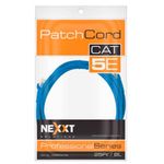 85451 - Cable de Conexión Red Nexxt Solutions Cat5e 100 MHz 7 62m 24 AWG Color Azul