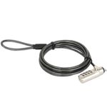 85710 - Candado Manhattan Laptop Nano combinacion 1 8mts gris