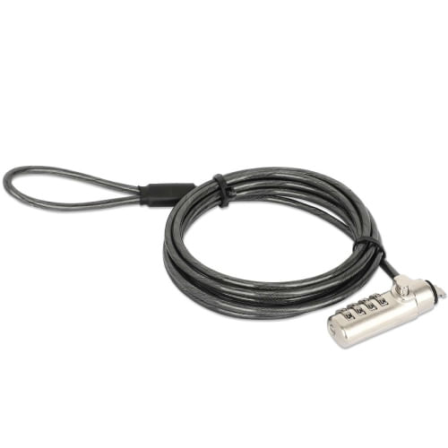 85710 - Candado Manhattan Laptop Nano combinacion 1 8mts gris