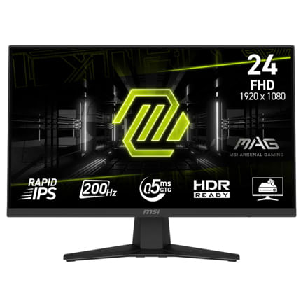 90135 - Monitor MSI Gaming MAG 244F 23 8" Full HD 180Hz 1ms Panel IPS HDMI/DisplayPort Negro