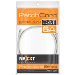 85487 - Cable de Conexión Red Nexxt Solutions Cat6A 2 1m S/FTP LSZH Color Gris