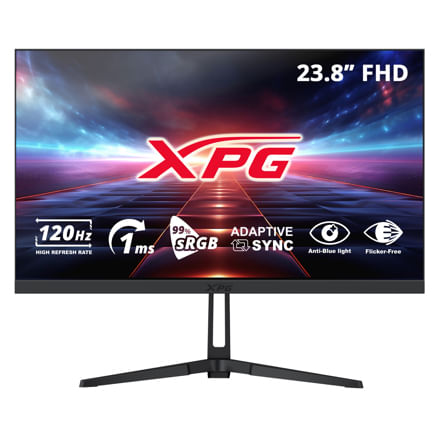 89701 - Monitor XPG 23 8" Plano IPS 1920X1080 FHD 120hz Negro
