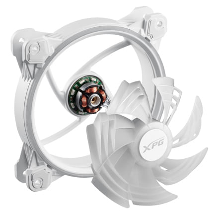 89724 - Ventilador XPG Hurricane 120mm ARGB PWM 120mm 2000RPM ARGB Blanco