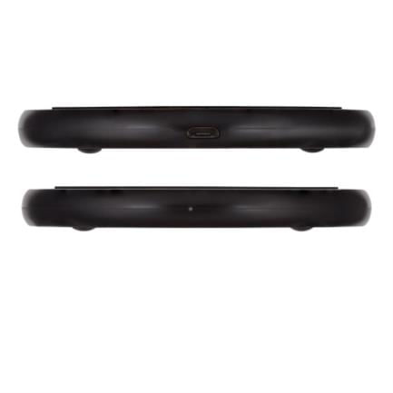 85425 - Cargador Inalámbrico Argomtech Rápido 15W Con Certificación QI /FCC Micro USB Color Negro