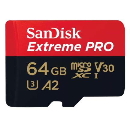 89181 - Memoria Flash Sandisk Extreme Pro 64GB MicroSDXC A2 V30