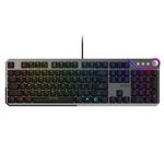 89495 - Teclado Gamer MSI STRIKE 600 SILENT LED RGB Mecánico Membrana Alámbrico USB Negro Inglés