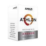 89220 - Procesador AMD Athlon 3000G 3 5GHz 5MB 35W 2 Cores 4 Threads Socket AM4 con Graficos Vega 3 con Disipador