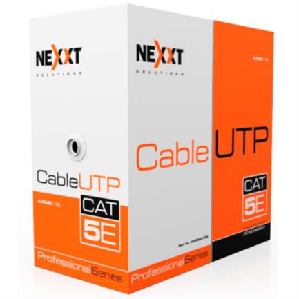 85444 - Cable Nexxt Solutions Professional Cat5e UTP 4P CM 305m Azul