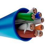85489 - Cable Nexxt Solutions Professional Cat5e UTP 4P 24AWG CM 305m Azul