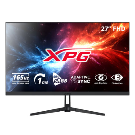 89698 - Monitor XPG 27" Plano IPS 1920X1080 FHD 165hz Negro