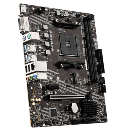 89488 - Tarjeta Madre MSI B550M-A PRO Micro-ATX Socket AM4 AMD B550 64GB DDR4 HDMI para AMD