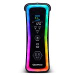 89917 - UPS CyberPower GX150C2 1500VA 1000W 120V PFC Activo RGB Panel LCD USB-Cx2