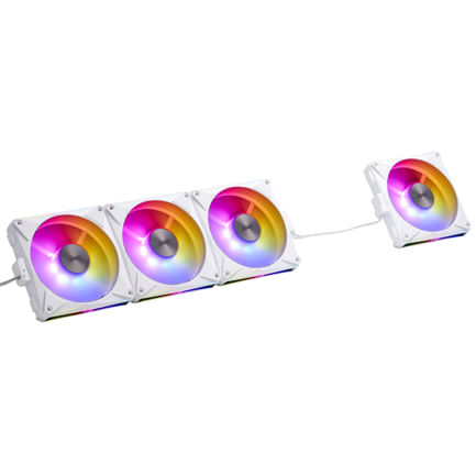 89744 - Ventilador XPG HURRICANE MAG 120 ARGB PWM 120mm 2000RPM ARGB Blanco