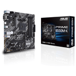 89354 - Tarjeta Madre Asus PRIME B550M-K AM4 128GB 4xDDR4 HDMI VGA DVI