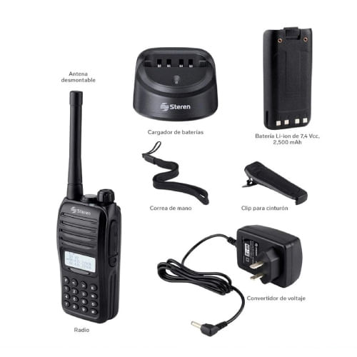 85678 - RADIO PORTATIL STEREN PROF D/LARGO ALCANCE 7W C