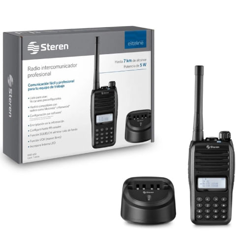 85677 - RADIO PORTATIL STEREN PROF D/LARGO ALCANCE 7W C