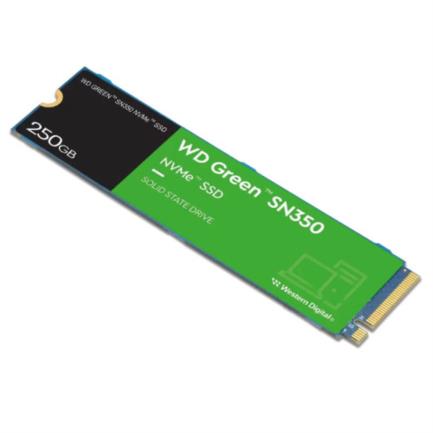 89576 - SSD Interno Western Digital Green SN350 250GB M 2 2280 PCIe 3 0 NVMe Lect 2400/1500 MBs para PC y Lap