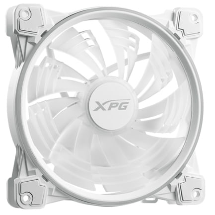 89728 - Ventilador XPG Hurricane 140mm ARGB PWM 140mm 1800RPM ARGB Blanco