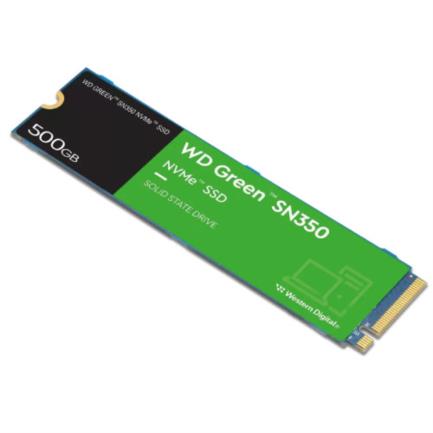 89574 - SSD Interno Western Digital Green SN350 500GB M 2 2280 PCIe 3 0 NVMe Lect 2400/1500 MBs para PC y Lap