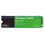 89573 - SSD Interno Western Digital Green SN350 500GB M 2 2280 PCIe 3 0 NVMe Lect 2400/1500 MBs para PC y Lap