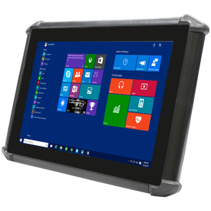 85871 - Tablet Ecline de Uso Rudo Touch Screen de 10 1 pulgadas 4GB y 64GB eMMC flash Intel Windows 10 IOT WiFi BT