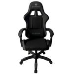 85919 - Silla Gamer Balam Rush Power V2 Black Ed Tela Automotriz Reposabrazos 4D Soporta 120kg Clase 3