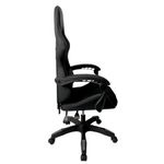 85921 - Silla Gamer Balam Rush Power V2 Black Ed Tela Automotriz Reposabrazos 4D Soporta 120kg Clase 3