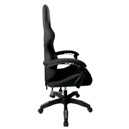 85921 - Silla Gamer Balam Rush Power V2 Black Ed Tela Automotriz Reposabrazos 4D Soporta 120kg Clase 3