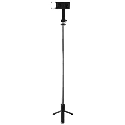 86152 - BASTON TRIPIE PLEGABLE PERFECT CHOICE CON LUZ LED (SELFIE STICK) SELFIX