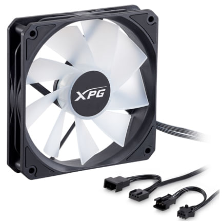 89721 - Ventilador XPG Vento R 120 PWM 120mm 1600RPM ARGB Negro